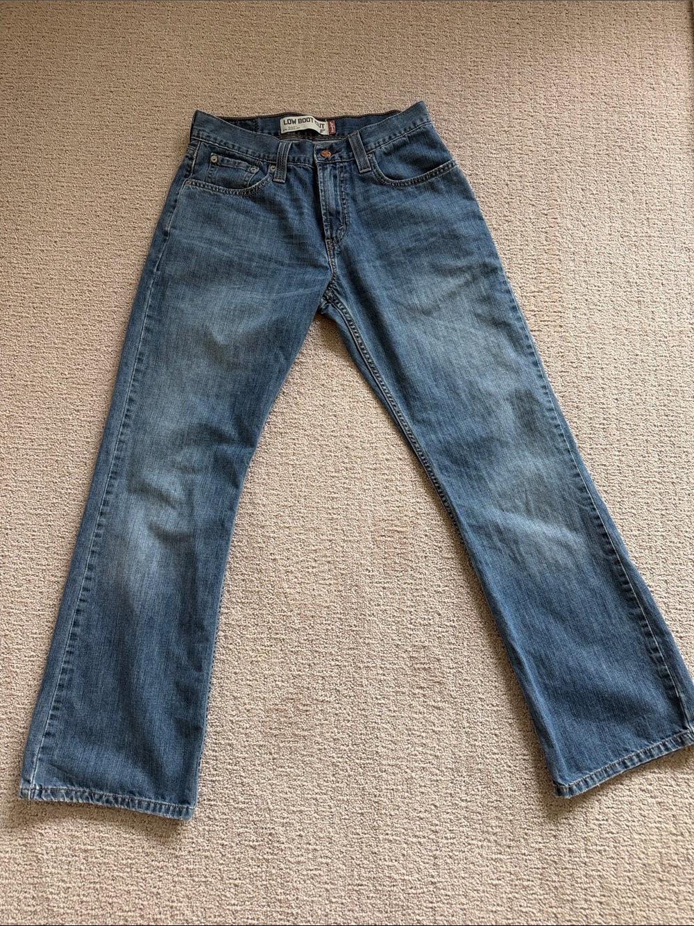 VINTAGE LEVIS - FROM AT LOVE BY LENNY Levi's Light Blue Low Boot Cut Jeans